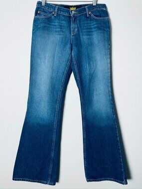 TODD OLDHAM JEANS Vintage Bootcut Denim — Size 9 x 32 Made in Mexico